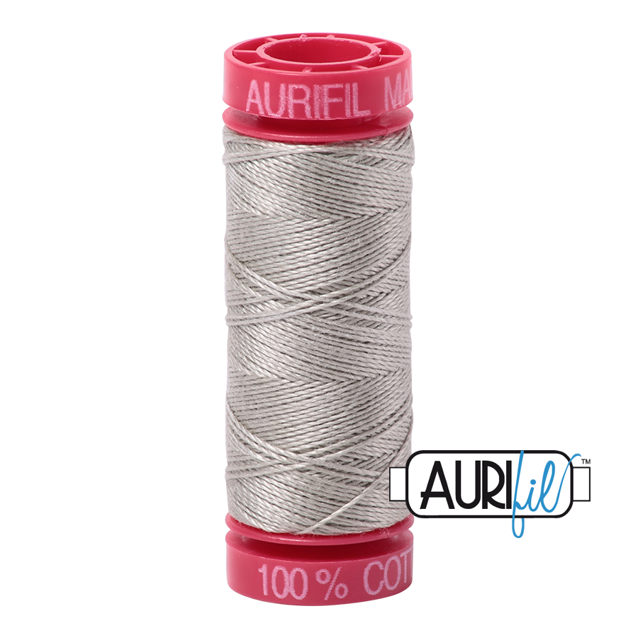 Aurifil 12 5021 Taupe Grey Small Spool 50m