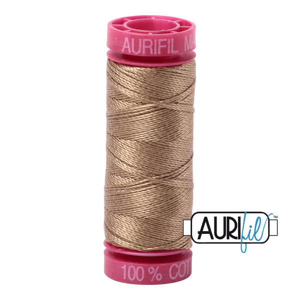 Aurifil 12 6010 Toast Small Spool 50m