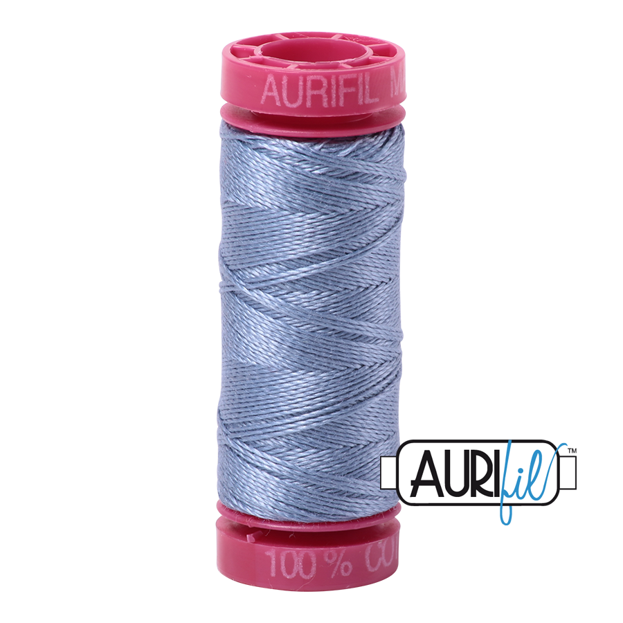 Aurifil 12 6720 Slate Small Spool 50m