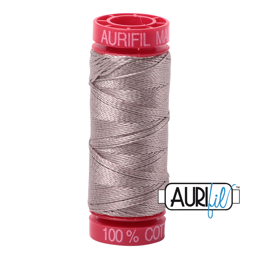 Aurifil 12 6730 Steampunk Small Spool 50m