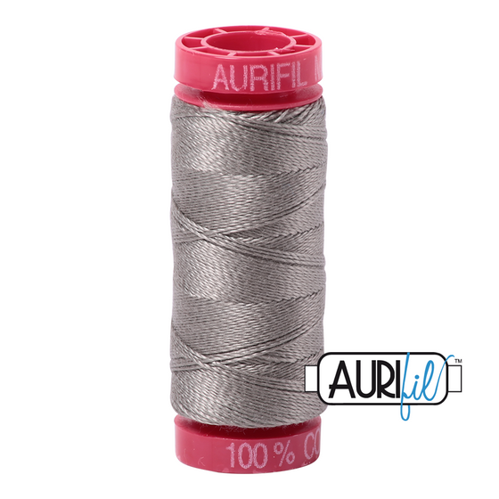 Aurifil 12 6732 Earl Gray Small Spool 50m