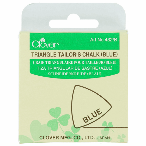 Tailors Chalk Blue Triangle