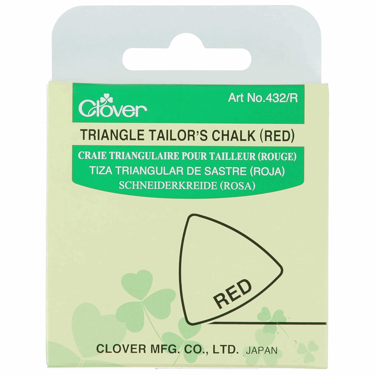 Tailors Chalk Red Triangle