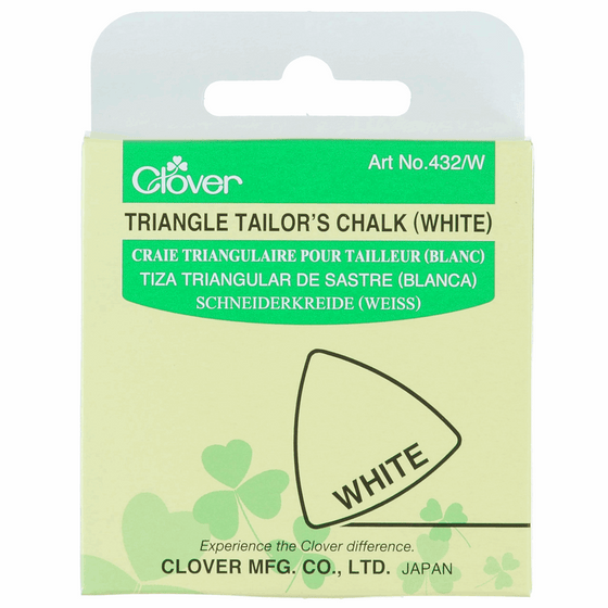 Tailors Chalk White Triangle