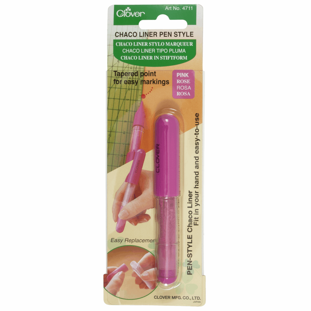 Chaco Liner Chalk Marking Pen Pink