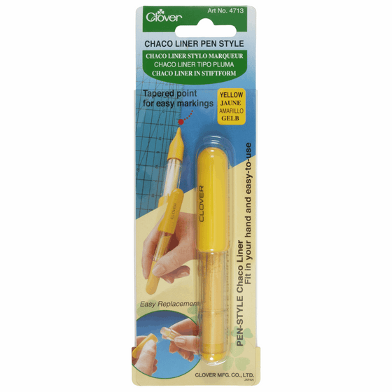 Chaco Liner Chalk Marking Pen Yellow