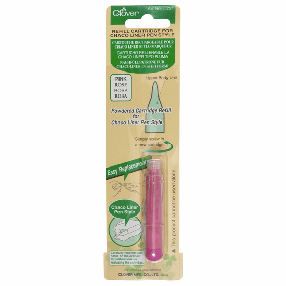 Chaco Liner Chalk Marking Pen Refill Cartridge Pink