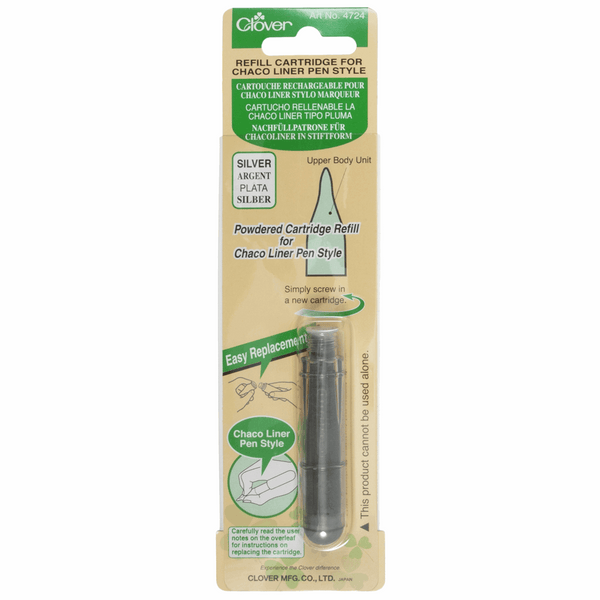 Chaco Liner Chalk Marking Pen Refill Cartridge Silver