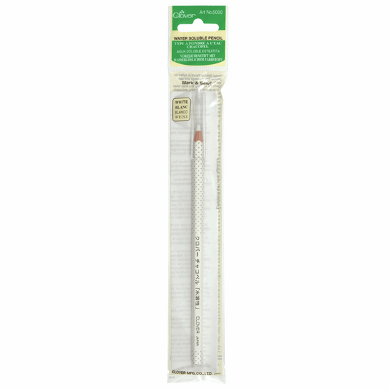 Clover Water Soluble Pencil White