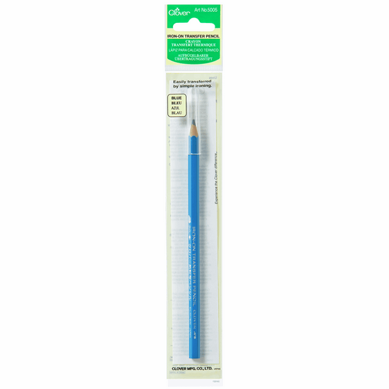 Clover Iron-On Transfer Pencil Blue