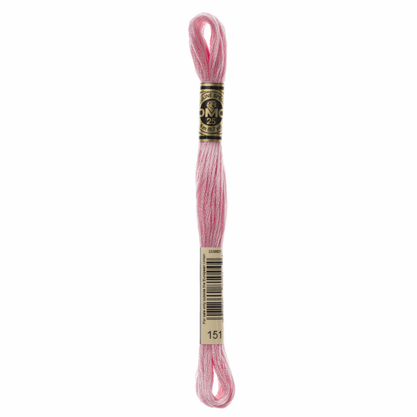 DMC Mouline 6 Strand Cotton 151 Pink 8m Skein