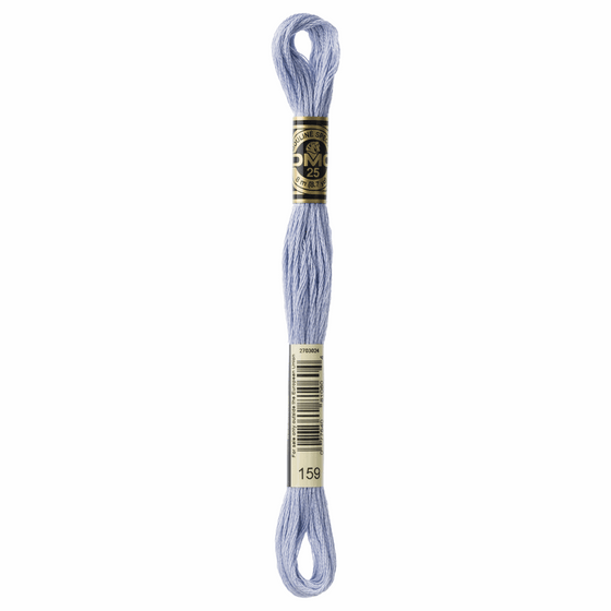 DMC Mouline 6 Strand Cotton 159 Petrol Blue Light 8m Skein