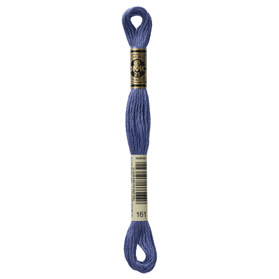 DMC Mouline 6 Strand Cotton 161 Petrol Blue Dark 8m Skein