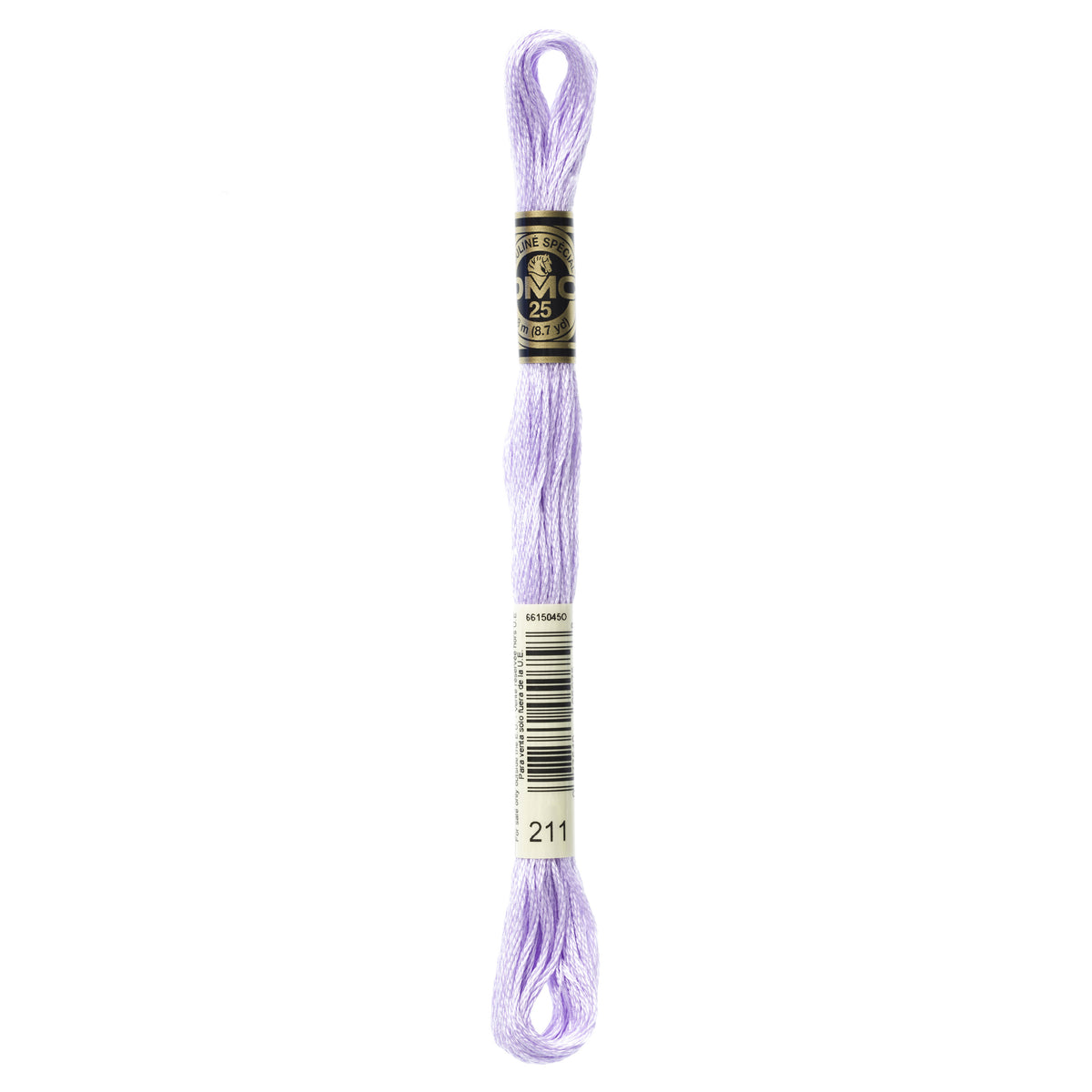 DMC Mouline 6 Strand Cotton 211 Lavender Light 8m Skein