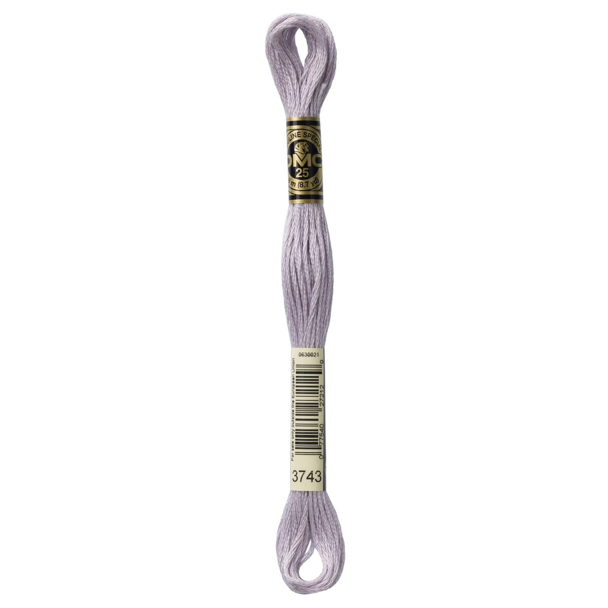 DMC Mouline 6 Strand Cotton 3743 Antique Violet 8m Skein