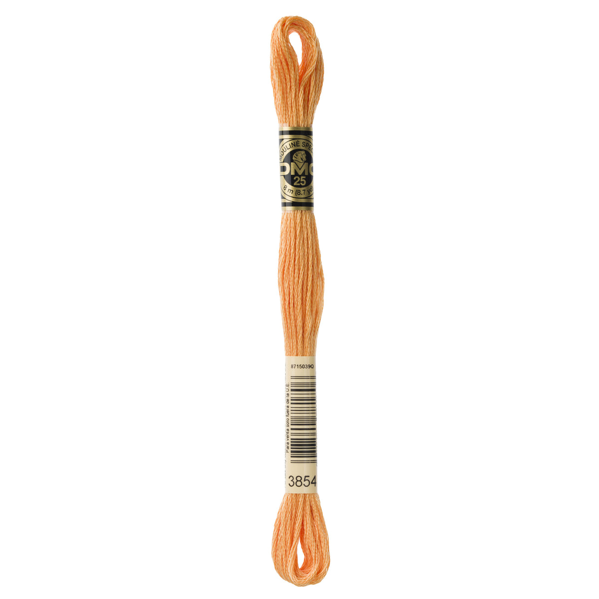 DMC Mouline 6 Strand Cotton 3854 Autumn Gold Medium 8m Skein