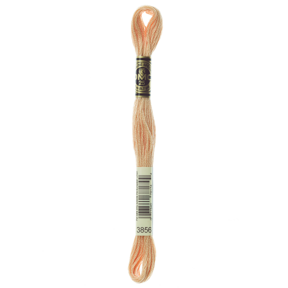 DMC Mouline 6 Strand Cotton 3856 Mahogany Light 8m Skein