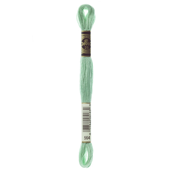 DMC Mouline 6 Strand Cotton 564 Jade Light 8m Skein