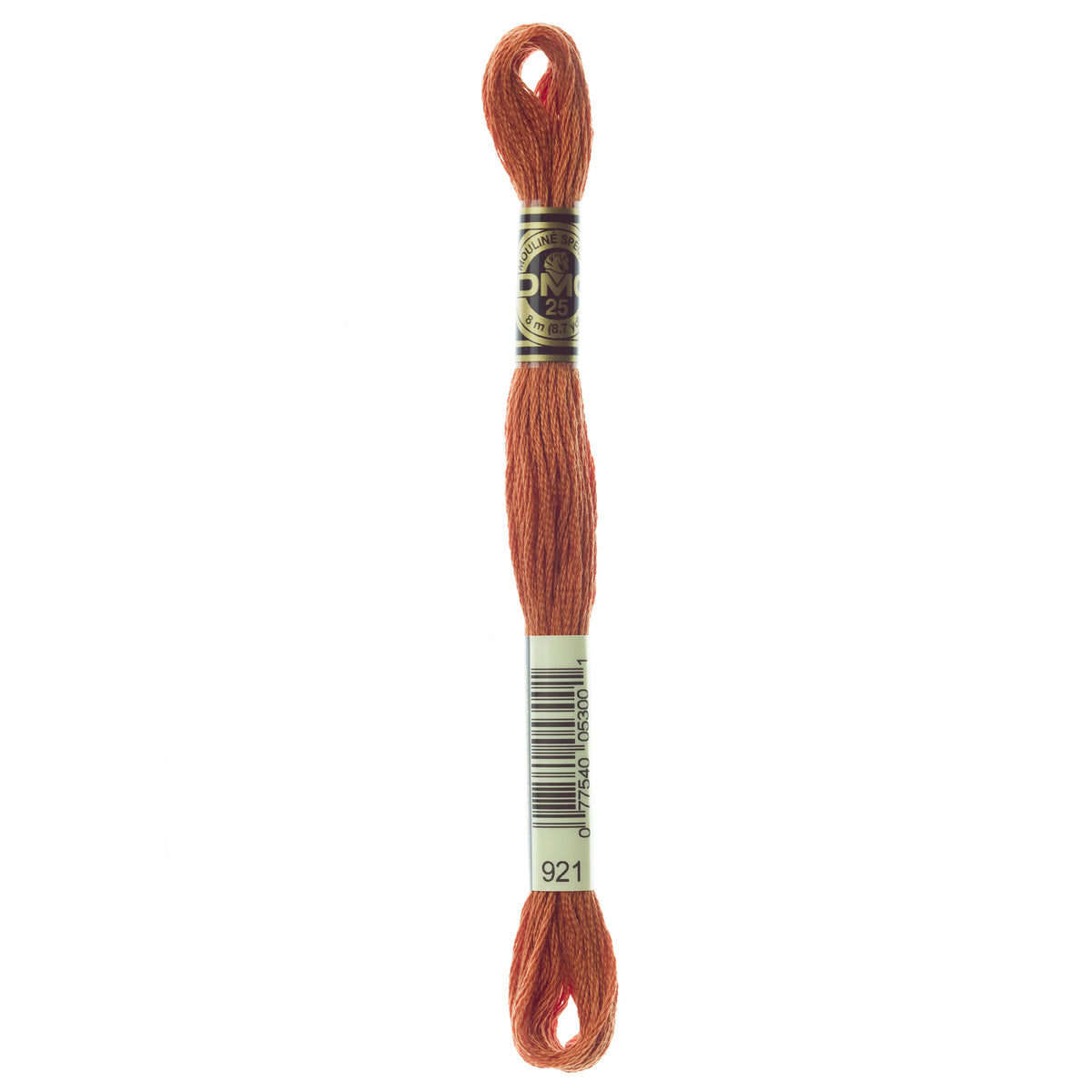 DMC Mouline 6 Strand Cotton 921 Copper 8m Skein