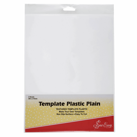 Sew Easy Plain Template  Plastic