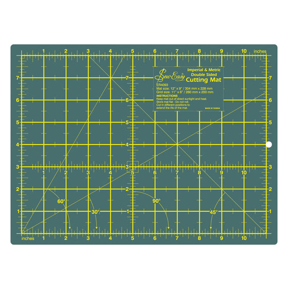 Sew Easy Cutting Mat - Small 30 x 20cm (12 x 8") Metric & Imperial