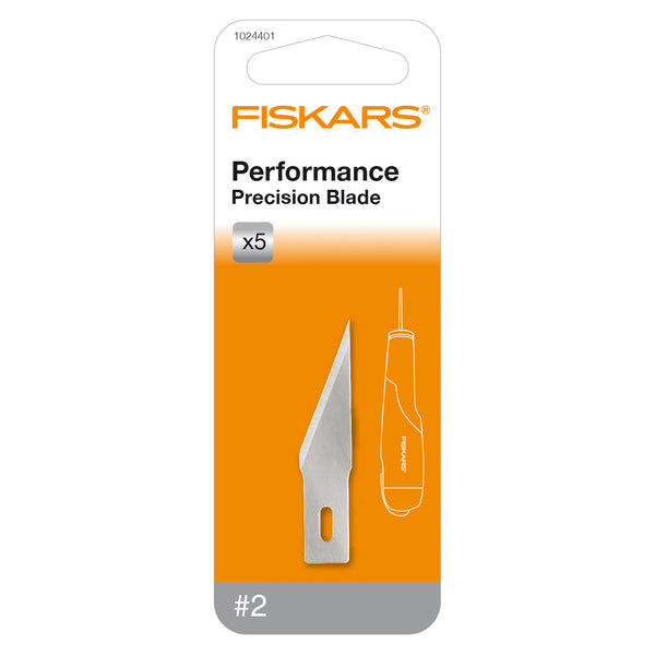 Fiskars Blade Art Knife No.2 Precision Pack of 5