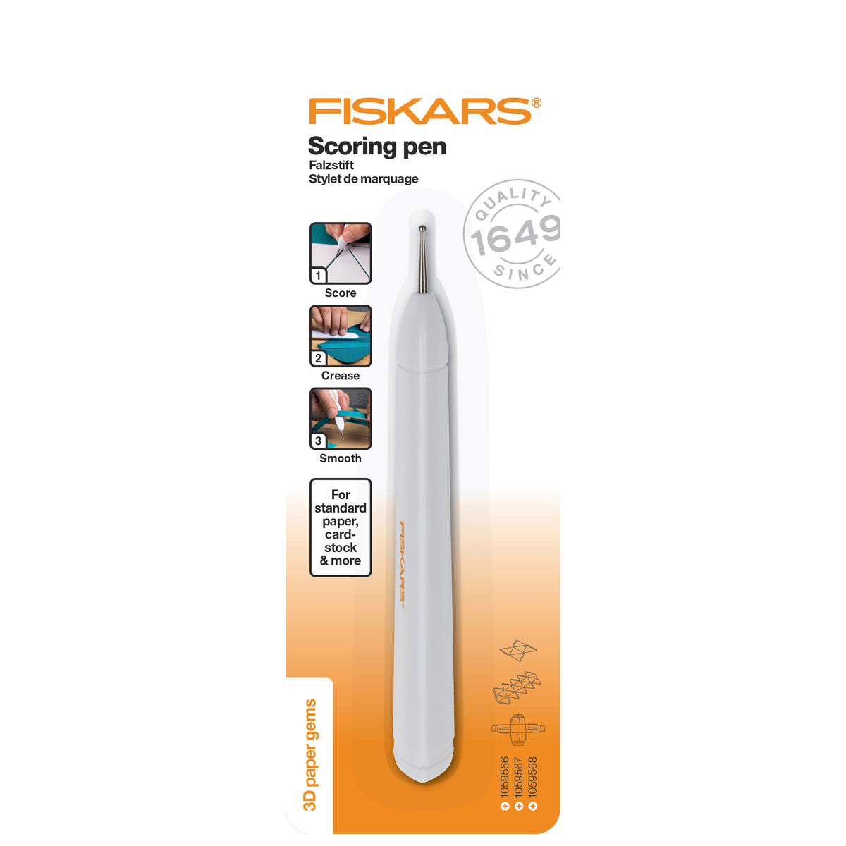 Fiskars Scoring Pen 3D Paper