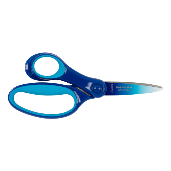 Fiskars Scissors Big Kids Left-Handed Ombre Blue 15cm