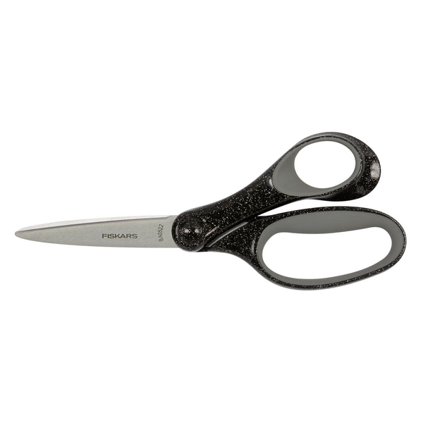 Fiskars Scissors School Glitter Black 18cm