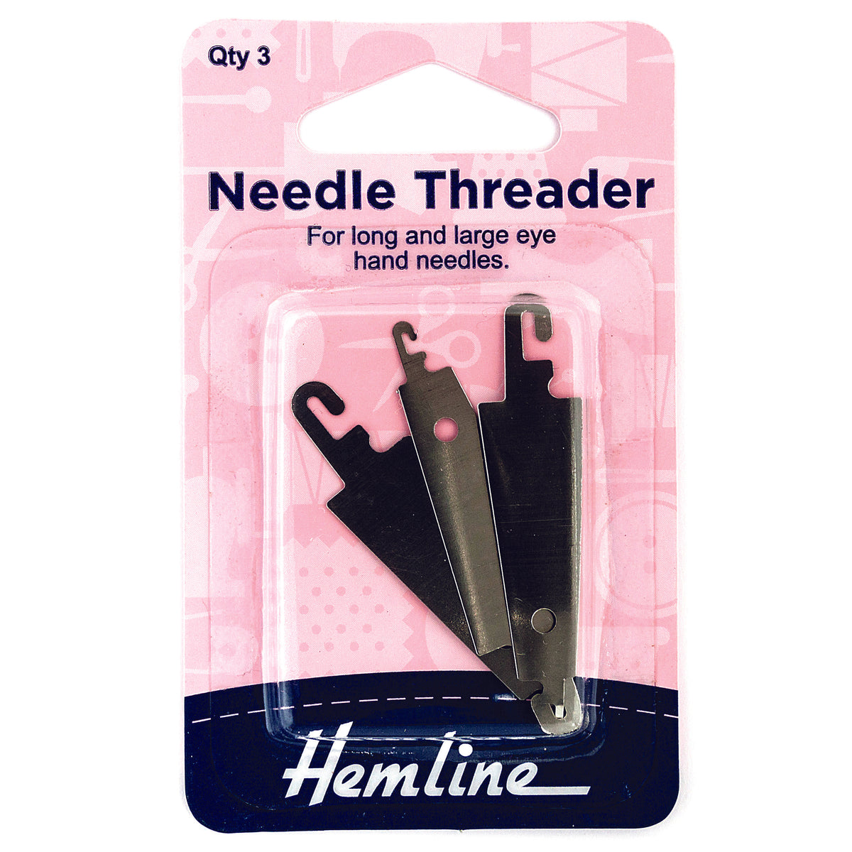 Hemline Needle Threader - Pack of 3