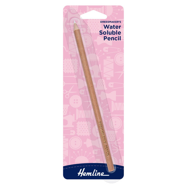 Hemline Pencil Water-Soluble White