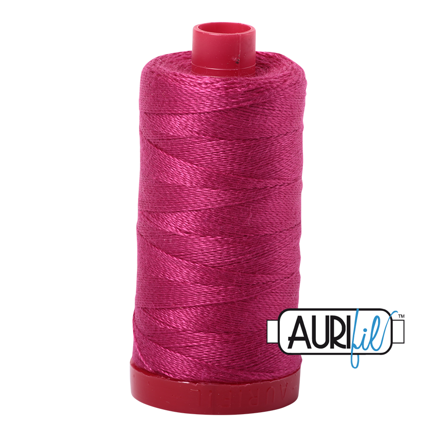 Aurifil 12 1100 Red Plum Large Spool 325m