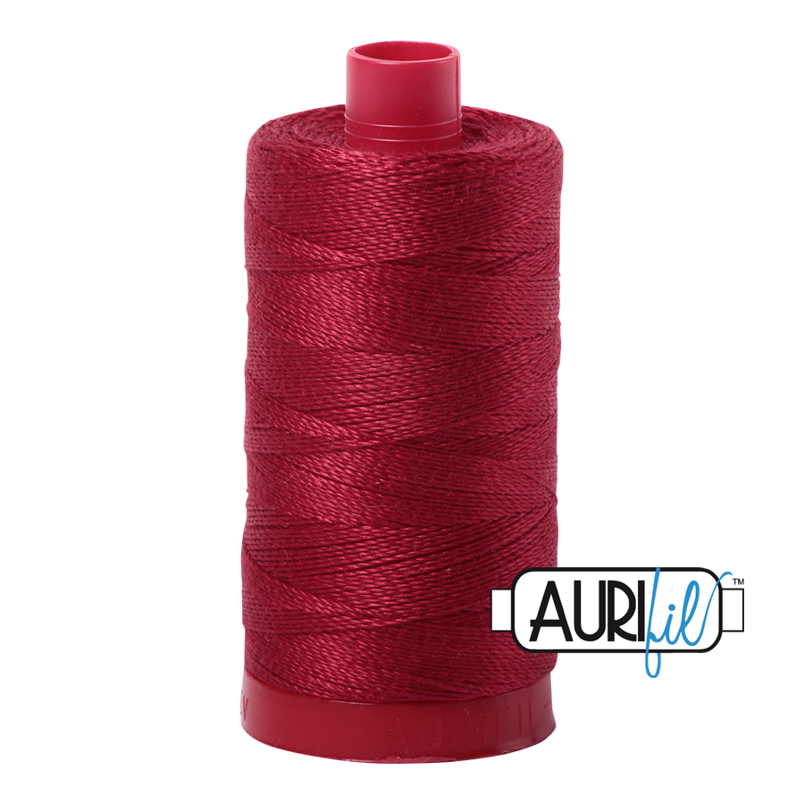 Aurifil 12 1103 Burgundy Large Spool 325m