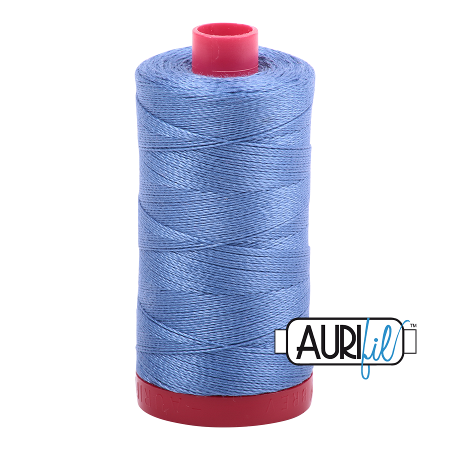 Aurifil 12 1128 Light Blue Violet Large Spool 325m