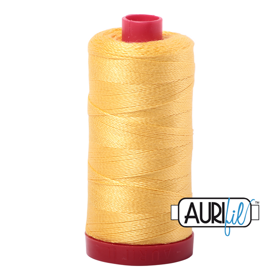 Aurifil 12 1135 Pale Yellow Large Spool 325m