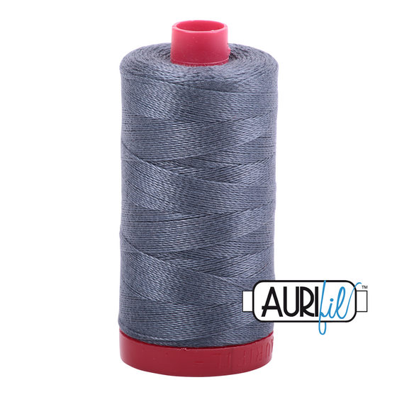 Aurifil 12 1158 Medium Grey Large Spool 325m