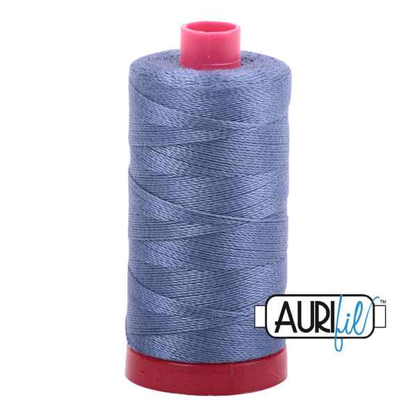 Aurifil 12 1248 Dark Grey Blue Large Spool 325m