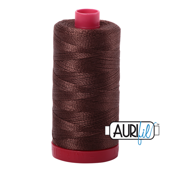 Aurifil 12 1285 Medium Bark Large Spool 325m