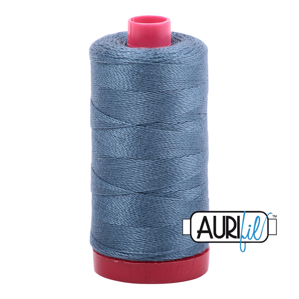 Aurifil 12 1310 Medium Blue Grey Large Spool 325m