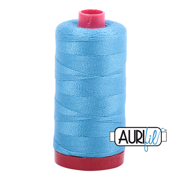 Aurifil 12 1320 Bright Teal Large Spool 325m