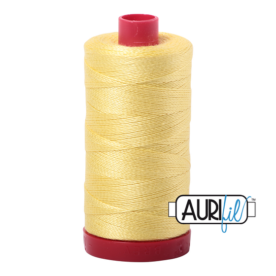 Aurifil 12 2115 Lemon Large Spool 325m