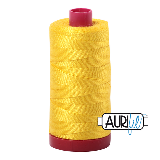 Aurifil 12 2120 Canary Large Spool 325m