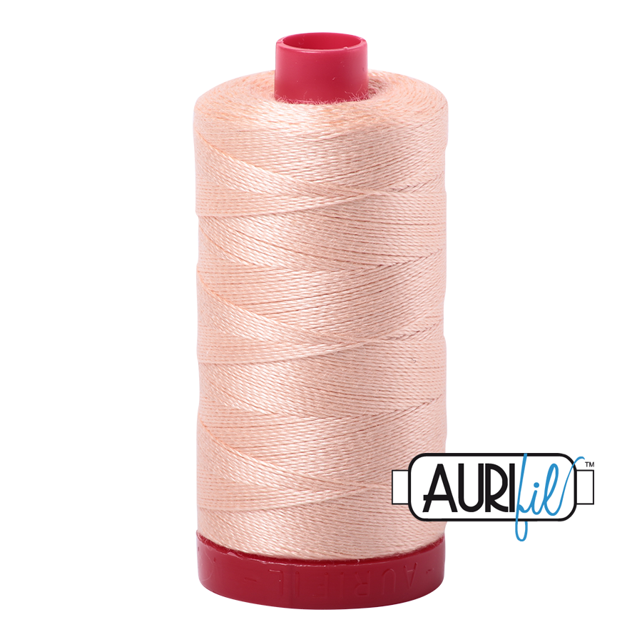 Aurifil 12 2205 Apricot Large Spool 325m