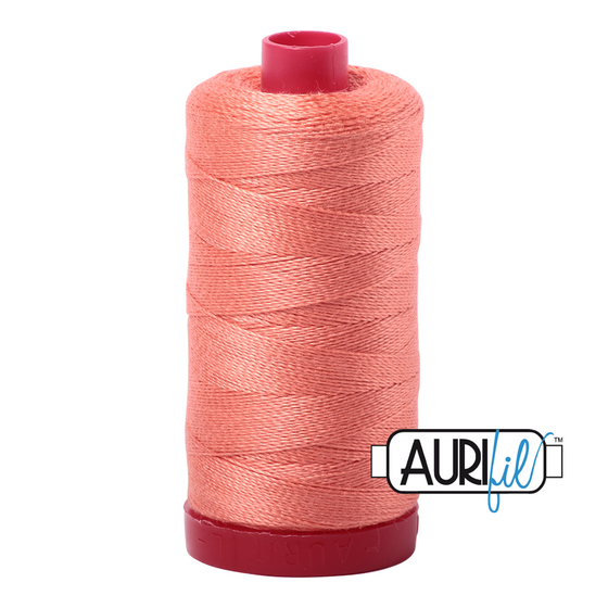 Aurifil 12 2220 Light Salmon Large Spool 325m