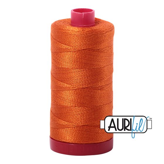 Aurifil 12 2235 Orange Large Spool 325m