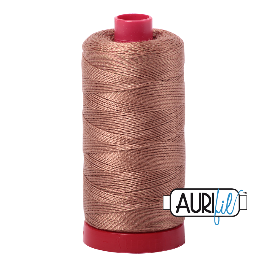 Aurifil 12 2340 Cafe' Au Lait Large Spool 325m