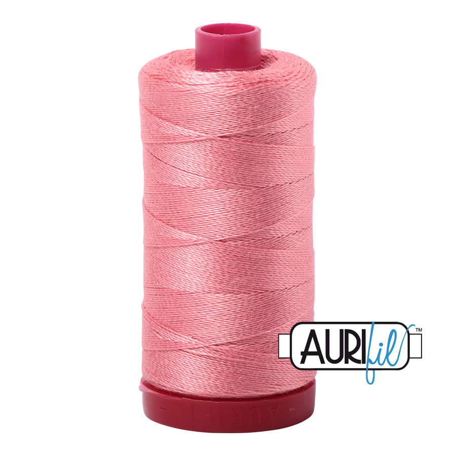 Aurifil 12 2435 Peachy Pink Large Spool 325m