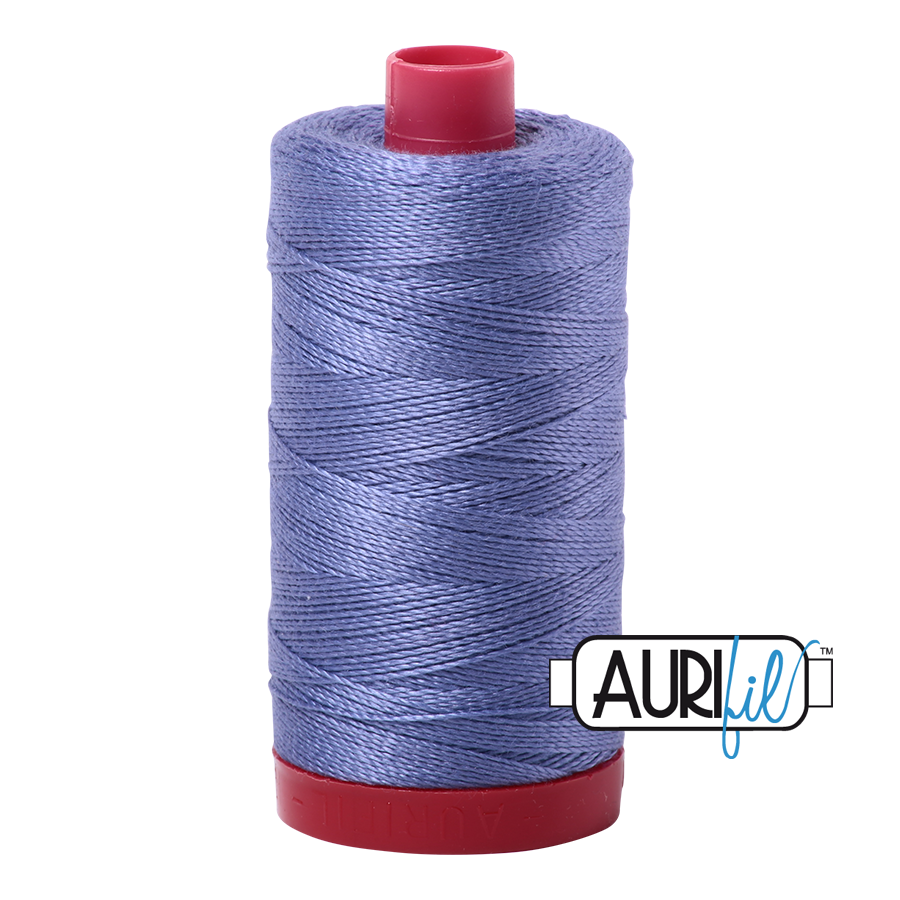 Aurifil 12 2525 Dusty Blue Violet Large Spool 325m