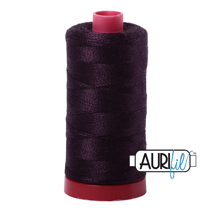 Aurifil 12 2570 Aubergine Large Spool 325m