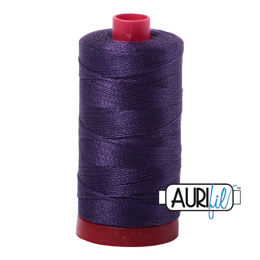 Aurifil 12 2581 Dark Dusty Grape Large Spool 325m